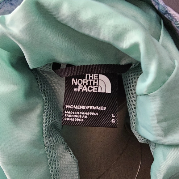 NWOT North Face Antora Print Large Parka DryVent Mid Length Jacket Mothers Day ❤ - Picture 10 of 16